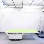 Jaunākās paaudzes digitālā rentgena iekārta Diagnostiskās radioloģijas nodaļā. Attēls: Rīgas 2. slimnīcas fotoarhīvs.